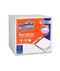 SERVILLETA X100 CUADRADA BCA  HD ACOLCHAMAX R 72257