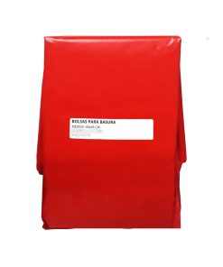 BOLSA ROJA 46X46 C-0.8 X10