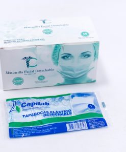 TAPABOCAS TERMOSELLADO MR.CLIN IC  X 50 EN EMPAQUE IND.