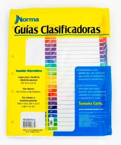 GUIA CLASIFICADORA 105-5 AMARI LLA