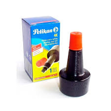 TINTA SELLOS PELIKAN 28CC ROJA