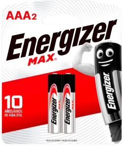 PILA ENERGIZER TRIPL AAA X PAR  ALCALINA